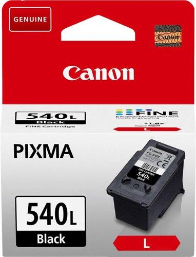 1 Original Canon Black Ink Cartridge (5224B001) (PG540L)